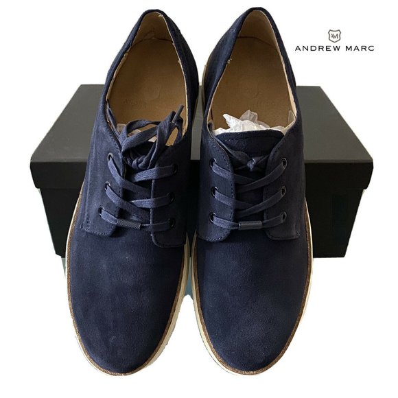 Andrew Marc Suede Casual Shoes - Picture 3 of 8